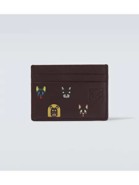 Portofel Loewe din piele maro
