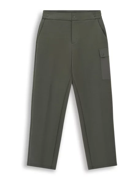 Boggi Milano Pantaloni eleganți închis verde