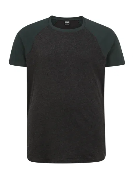 Urban Classics Tricou metalic / verde petrol gri