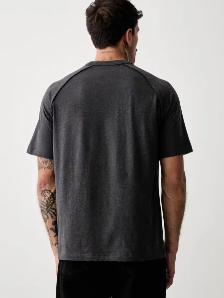 HUGO T-shirt Dalik szara