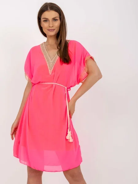 Rochie Italy Moda de costum roz