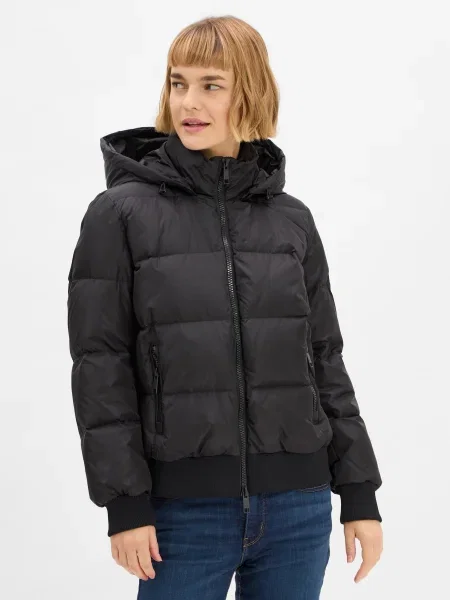 ARMANI EXCHANGE Geacă de primăvară-toamnă negru