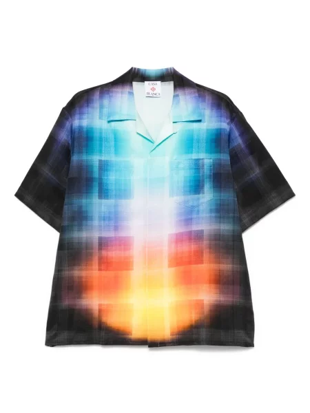 Карирана риза Casablanca синьо