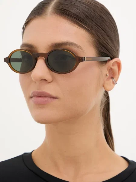 Saint Laurent ochelari de soare pentru femei maro
