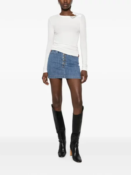 Lung tricou Dondup alb