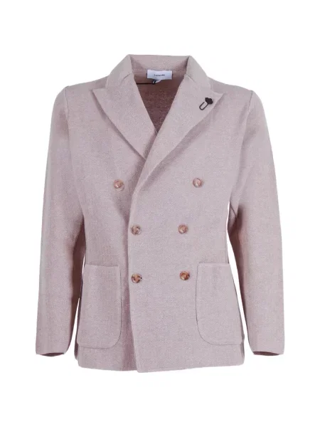 Geacă Lardini tricotate cu două rânduri de nasturi