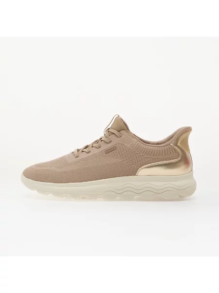 Сникърси Geox D Spherica Plus Lt Taupe/ Lt Gold EUR 40 златисто