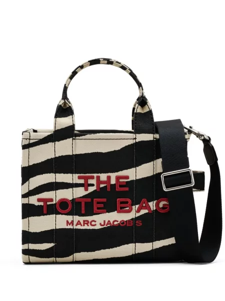 Torba Marc Jacobs z nadrukiem w zebrę czarna