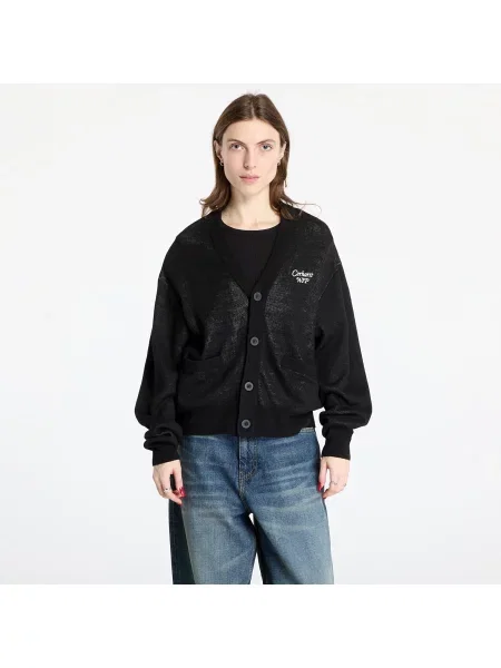 Carhartt WIP cardigan din amestec de lana Harttbreaker Cardigan negru