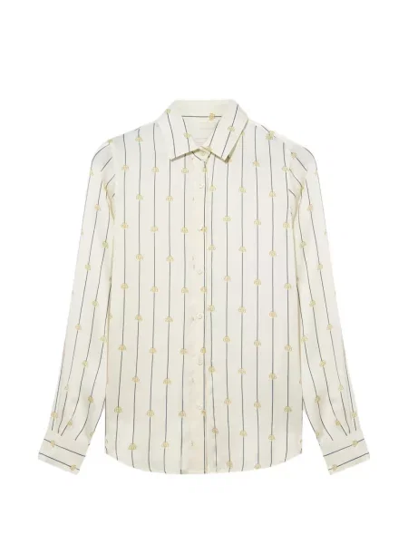 Pruhovaná košile Brooks Brothers s autogramem