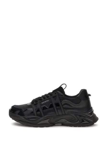 Sneakerși Guess negru