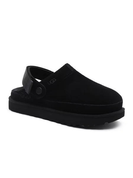 Bőr sneaker Ugg fekete