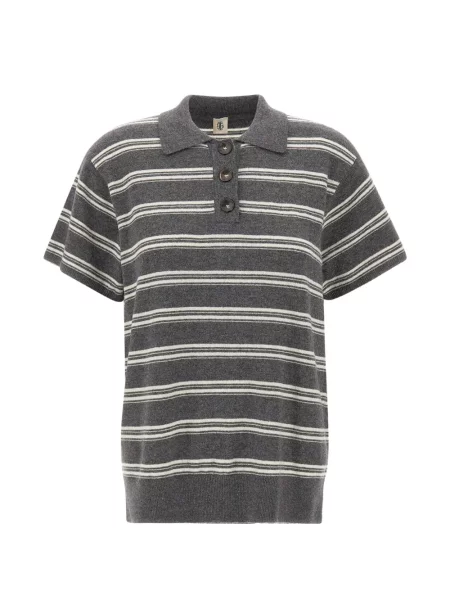 Tricou polo The Garment gri