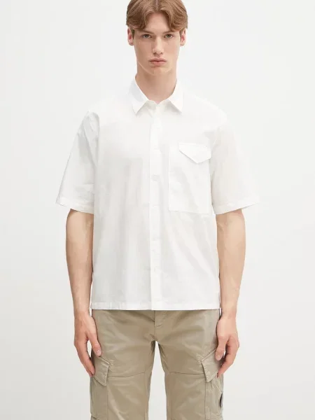 C.P. Company cămașă din alb