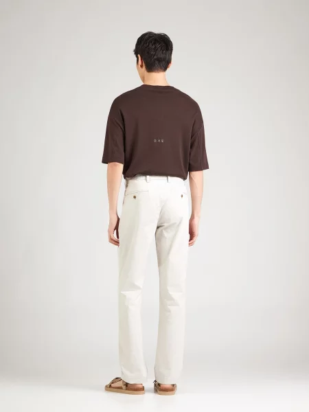 GAP Pantaloni eleganți ESSENTIAL deschis gri