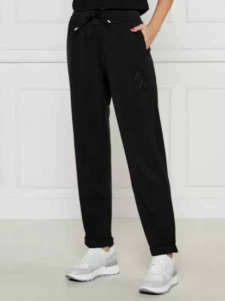 Armani Exchange Pantaloni de trening negru