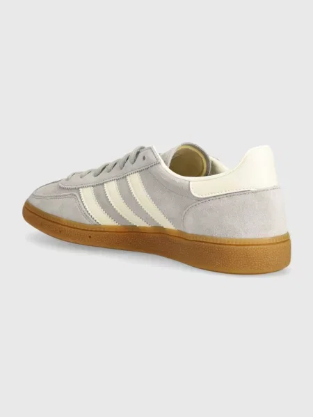 Adidas Originals sneakers din piele intoarsă Hanball Spezial gri