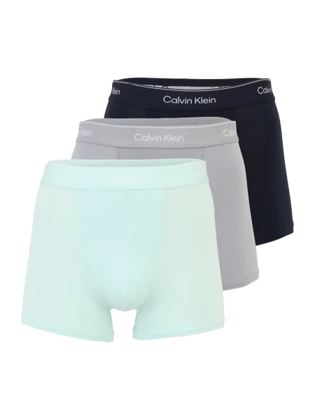 Calvin Klein Underwear Boksarice turkizna / siva / črna bela
