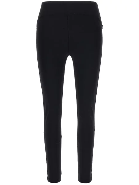 Leggings Not After Ten plasă negru