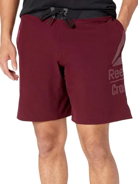 Pantaloni scurți Reebok cu cordon roșu
