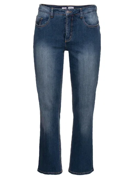 SHEEGO Jeans denim albastru