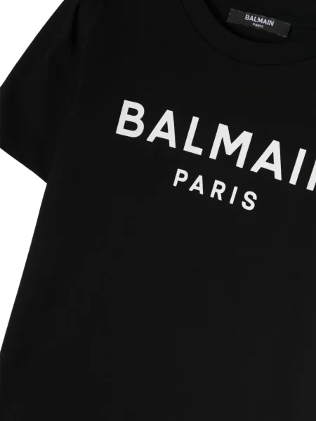 Koszulka dziecięca Balmain czarna