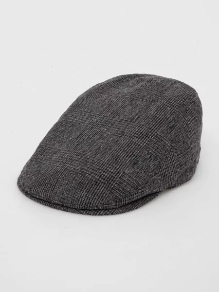 Căciulă Barbour de lână gri