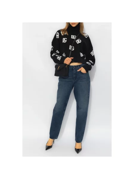 Sweter Dolce And Gabbana czarny