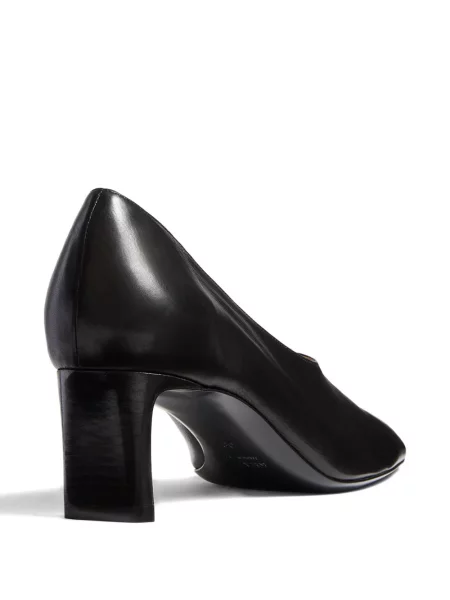 Pantofi cu toc Khaite cu vârf ascuţit negru