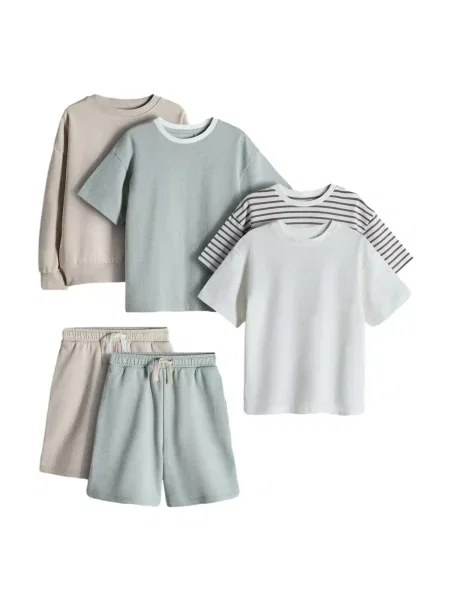 Palton copii The Set alb