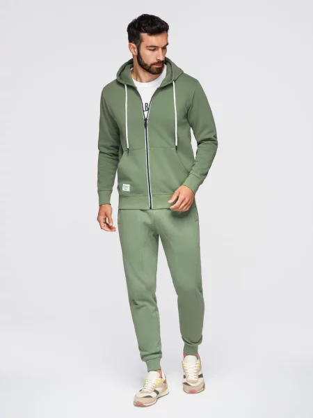 Pantaloni de jogging Ombre cu glugă