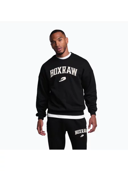 Hanorac Boxraw streetstyle negru