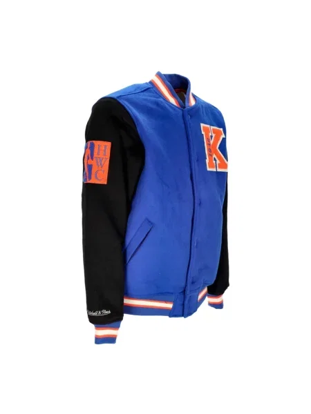 Kurtka Mitchell & Ness niebieska