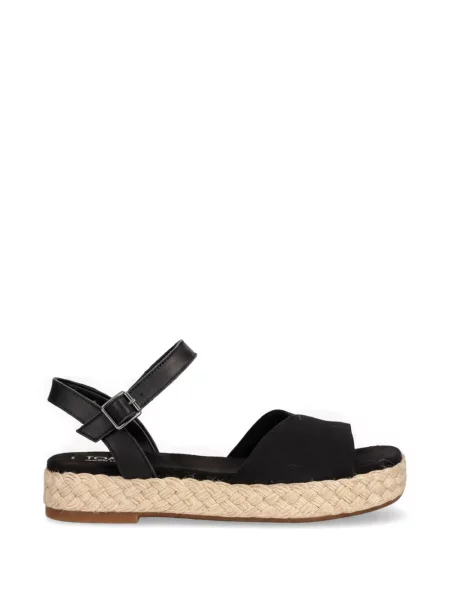 Sandale Toms cu cataramă negru