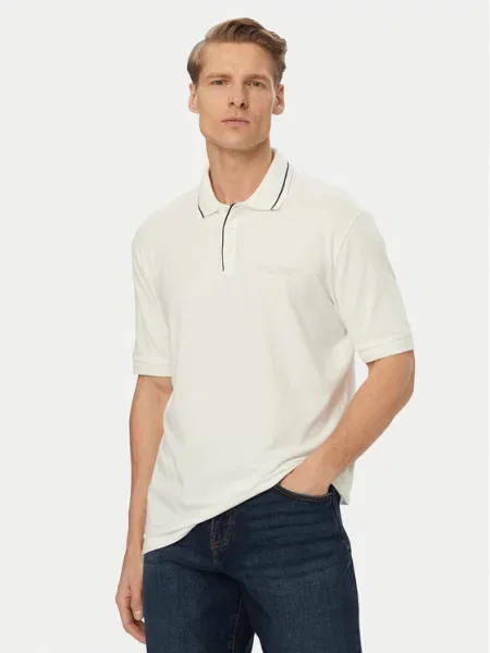 Polo majica Eax bijela