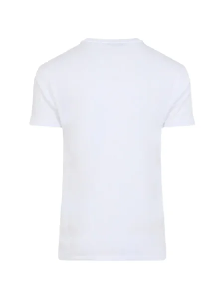 Tricou Tom Ford cu decolteu rotund scurt alb