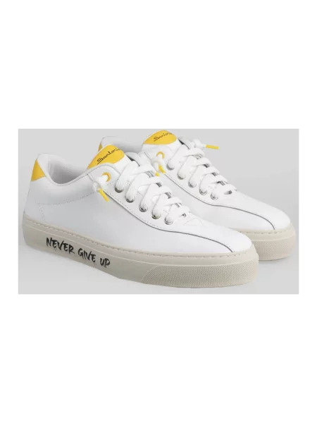 Sneakersy Sartorio Napoli skórzane białe