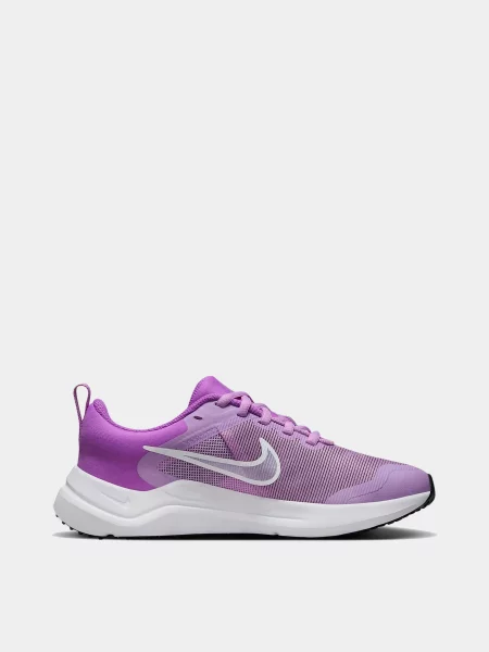 Дитячі Кросівки повсякденні NIKE Downshifter 12 текстиль/синтетика фіолетовий