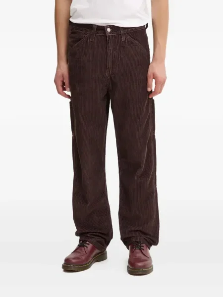 Blugi Levi's® de catifea cord cu șireturi cu platformă negru