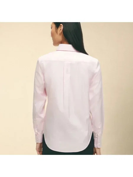 Koszula Brooks Brothers z twillu różowa