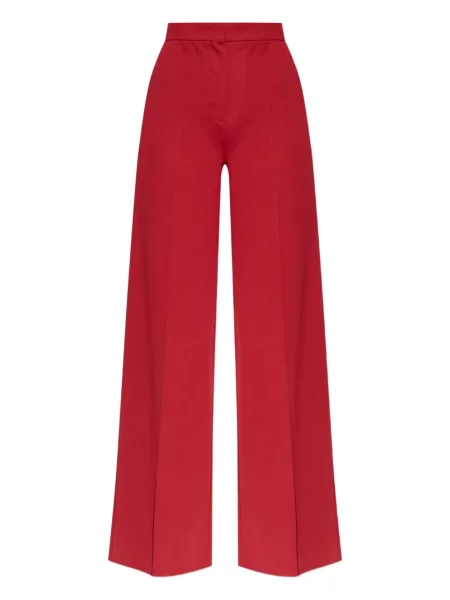 Pantaloni palazzo Max Mara roșu