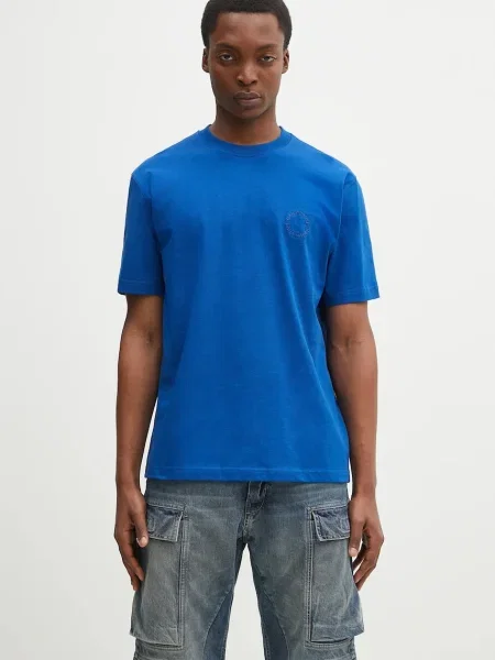 Kratka majica Daily Paper Orbit Emb T-Shirt modra