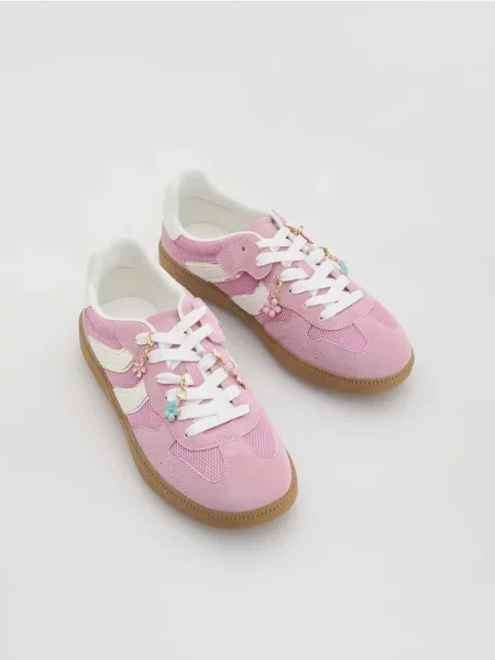 Кеды Reserved розовые