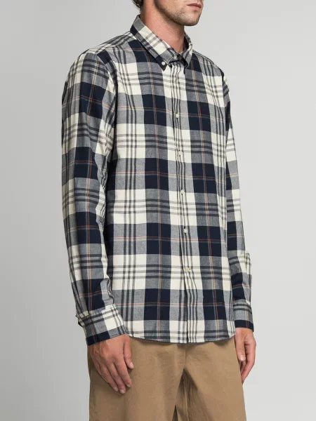 Рубашка Barbour синяя