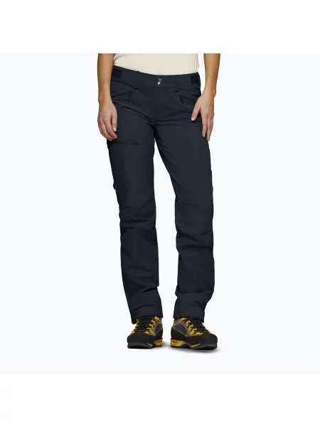 Pantaloni de trekking pentru femei NORRONA Falketind caviarblack