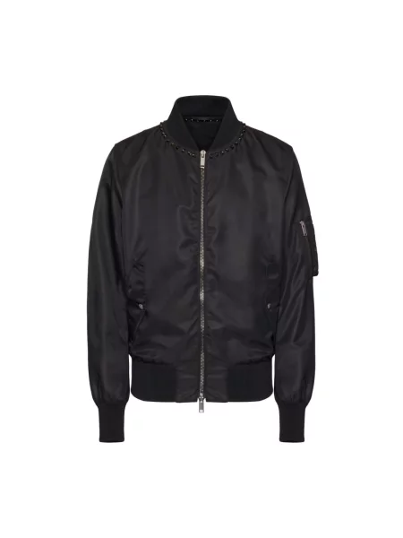 Kurtka bomber Valentino czarny
