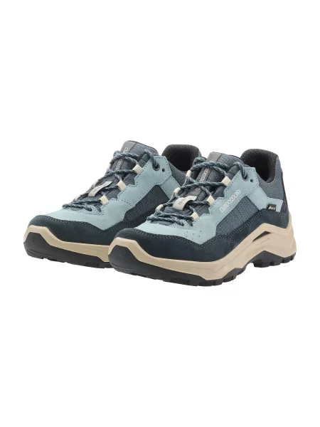 Buty trekkingowe Lowa wodoodporne dymne niebieskie