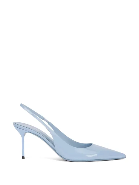 Pantofi cu toc Paris Texas slingback albastru