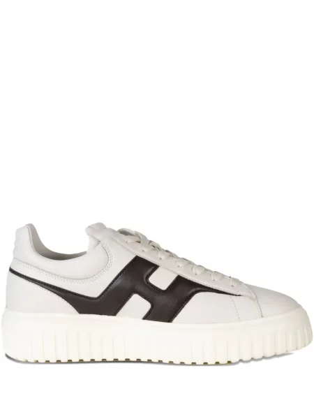 Sneakerși Hogan din piele cu dungi