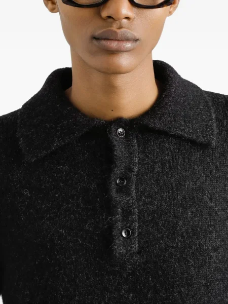Polo Dolce & Gabbana de lână negru